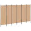 180 cm H Iron Folding Room Divider-229288456
