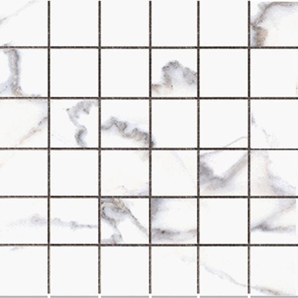 Albuquerque 2" x 2" Matte Porcelain Grid Mosaic Floor and Wall Tile