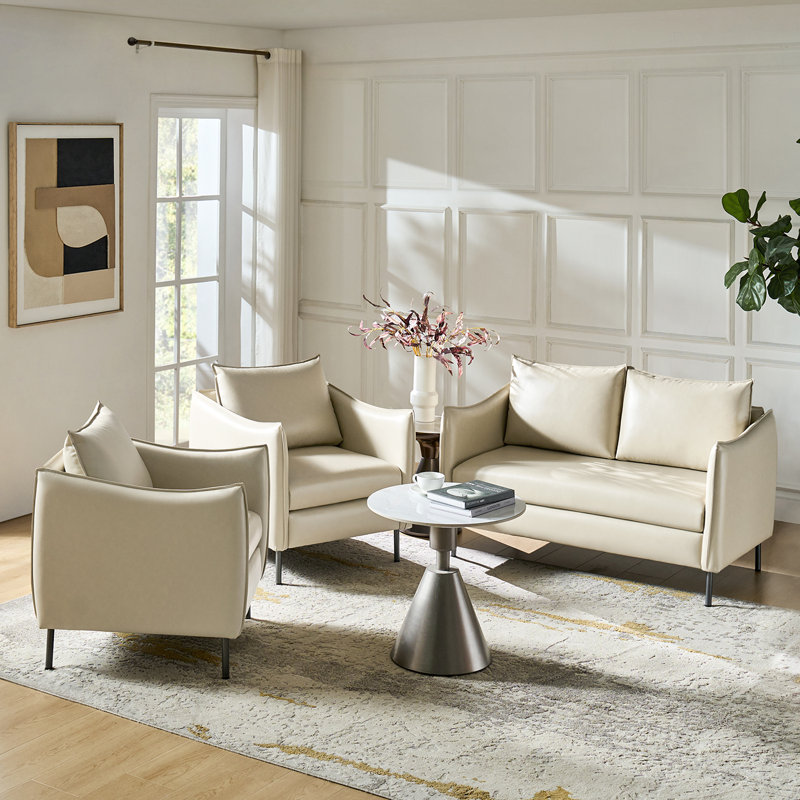 Ensembles de salon Thoi, Beige