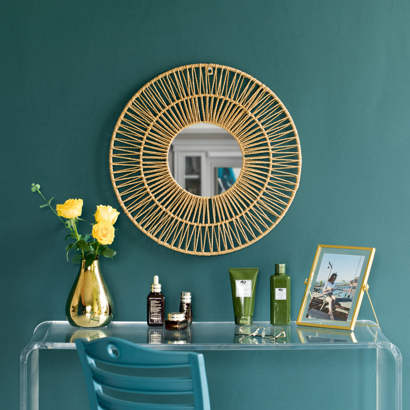 Leftwich Glass Flat Wall Mirror