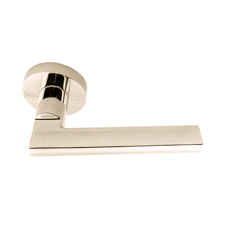Door Lever, Satin Stainless Steel, 2.75"