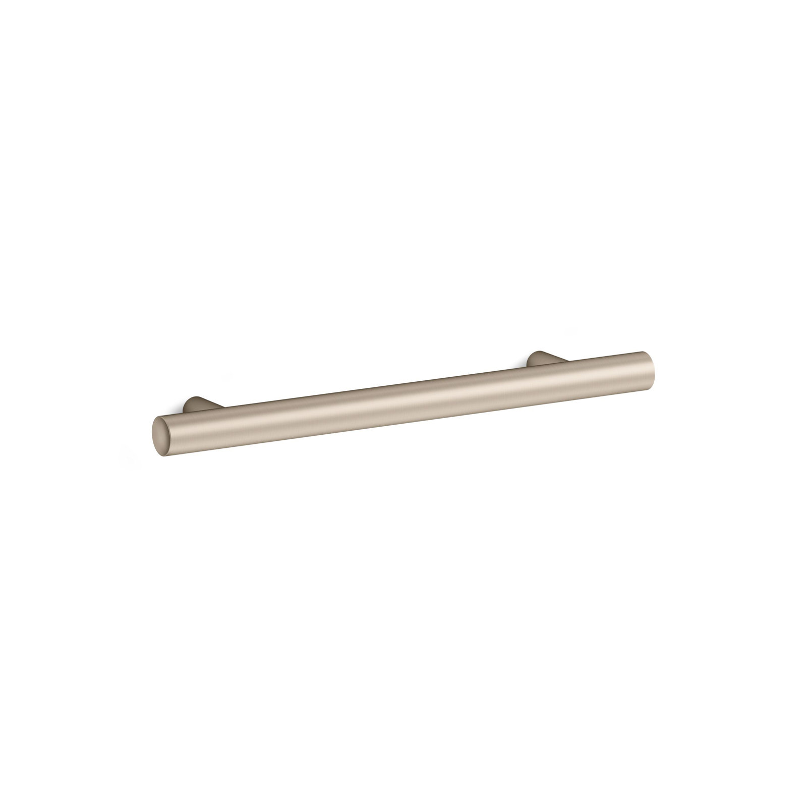Purist 5" Center to Center Bar Pull, Vibrant Brushed Moderne Brass, 5"