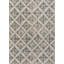 Tapis beige à motif de treillis contemporain Campo Sofia-36355507
