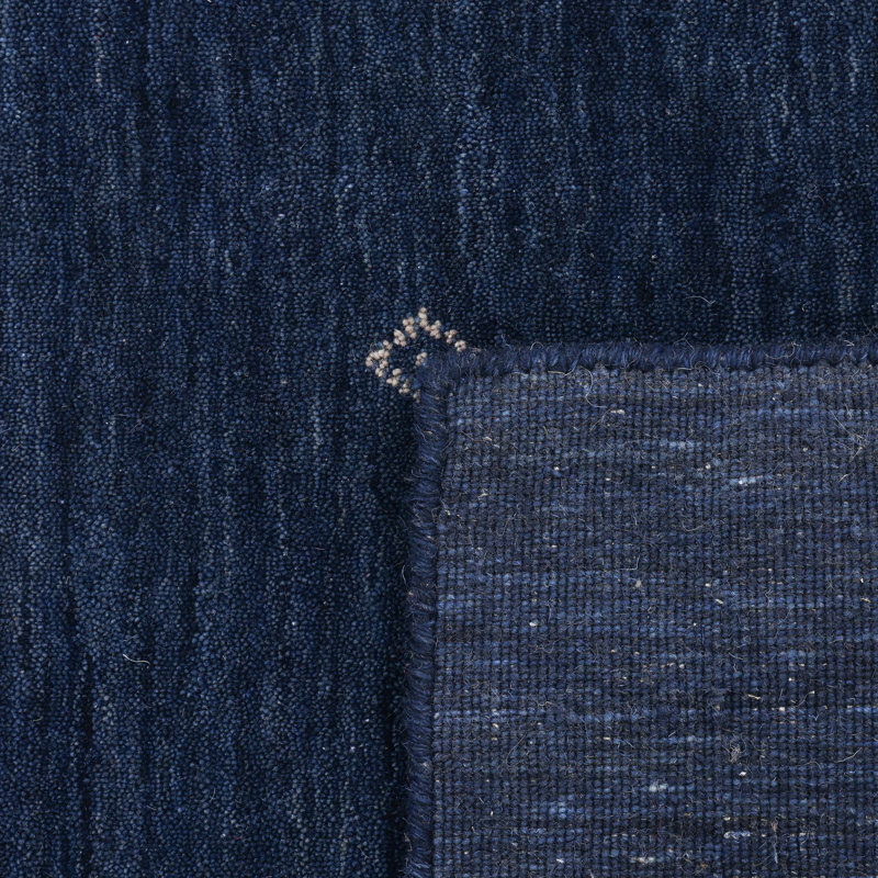 Simi Geometric Area Rug, Rectangle 8' x 10', Dark Navy