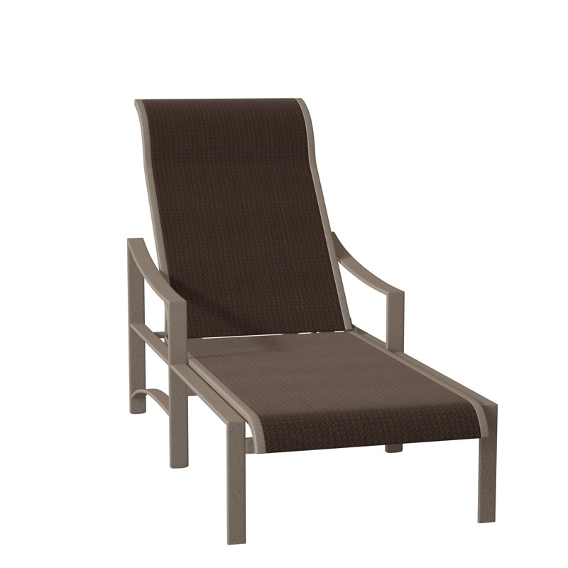 Kenzo Outdoor Chaise Lounge, Mia II, Mocha