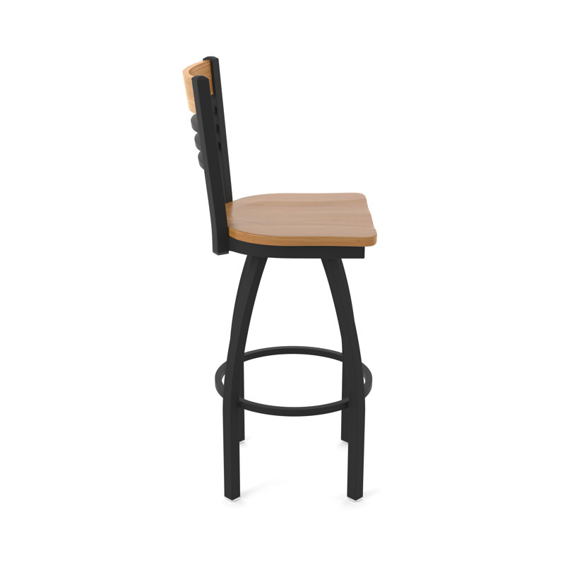 Tabouret tournant 880 Eleanor, Noir, Très grand (assise de 36 po de hauteur)