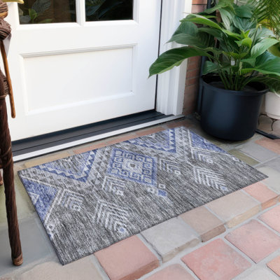  Machine Washable Indoor/Outdoor Chayden ACN1091 Rug