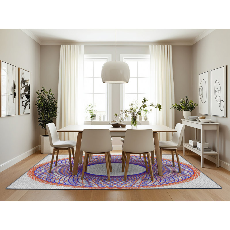 Indoor Rug, Rectangle 7' x 10'