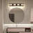 4-Light Dimmable LED Vanity Light Fixtures over Mirror with 3 Color Temperatures （3000K/4000K/5500K)
