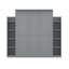 Grand lit escamotable avec tablettes et DEL-1446772055
