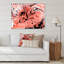 «Pink and Black Marble Universe», reproduction sur toile-67395722-67395719