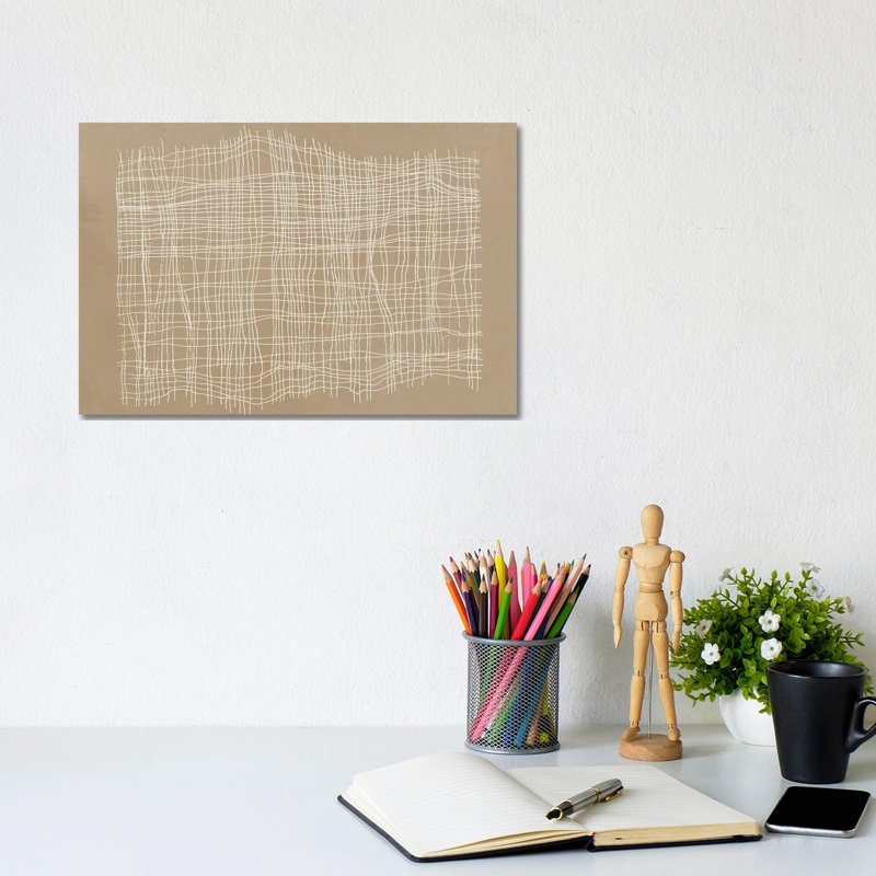 Basket Weave by Tom Reeves - Gallery-Wrapped Canvas Giclée on Canvas, 20.32 cm H x 30.48 cm W, Canvas
