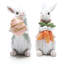 Figurine lapin 2 pièces Gamliel