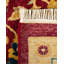 Tapis rouge traditionnel noué à la main de conception unique 6 pi 1 po x 8 pi 10 po Keenan