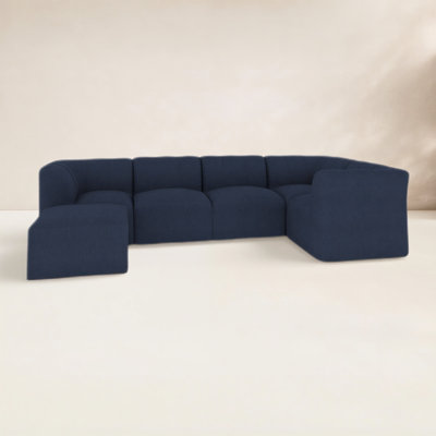 Praia Sunbrella® Outdoor Lounge Chairs with Ottomans (Set of 2)