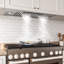 30" 900 CFM Convertible Insert Range Hood Stainless Steel Quiet 4 Speed Gesture Remote and Touch Panel Control with LED Lights-124637516-124637517