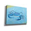 «Blue Crab V» par Phyllis Adams, art mural sur toile-1707297371
