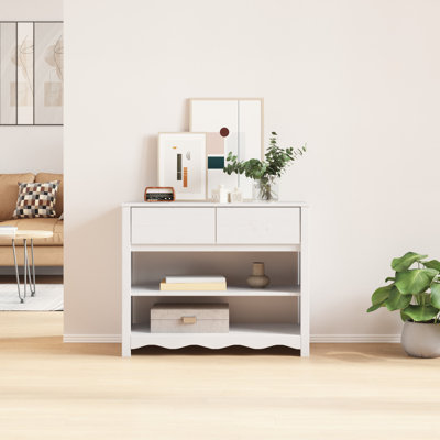 37cm Solid Wood Console Table