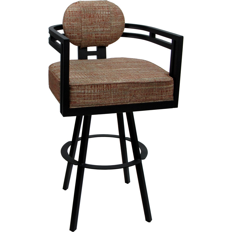 Watusi Madder - Black - 26" Seat, Watusi Madder/Polyester Blend, Black