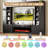 112"Large Wall Unit Entertainment Center With Fireplace And LED Lights-1206908311