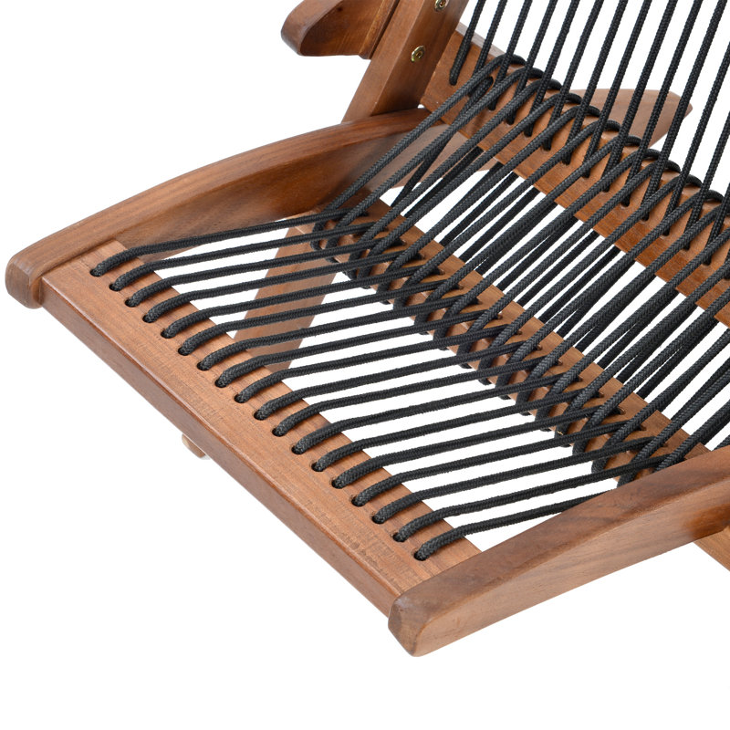 Chaise pliante en bois