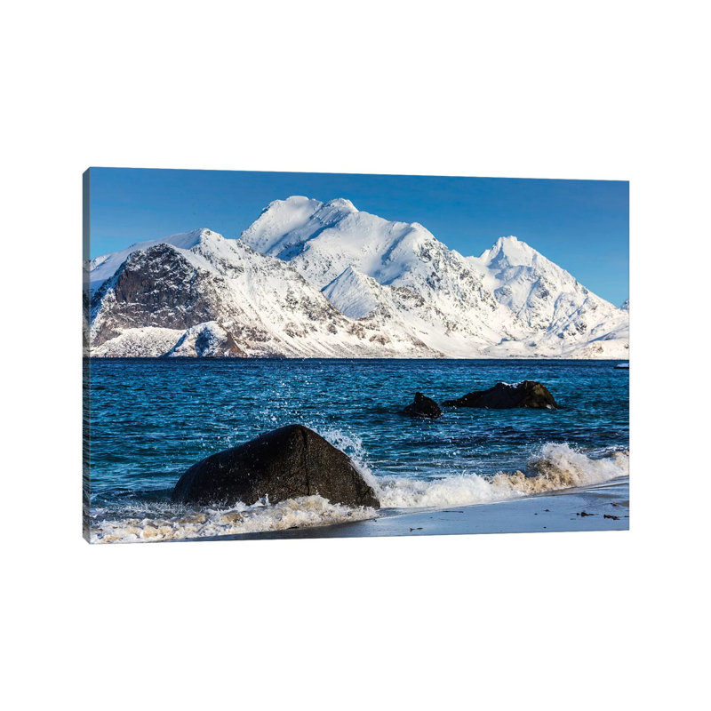 Norway, Lofoten, Myrland II by Mikolaj Gospodarek - Wrapped Canvas Print