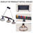 Billiard Bowling Pin Pendant Light, 3-Light Chandelier