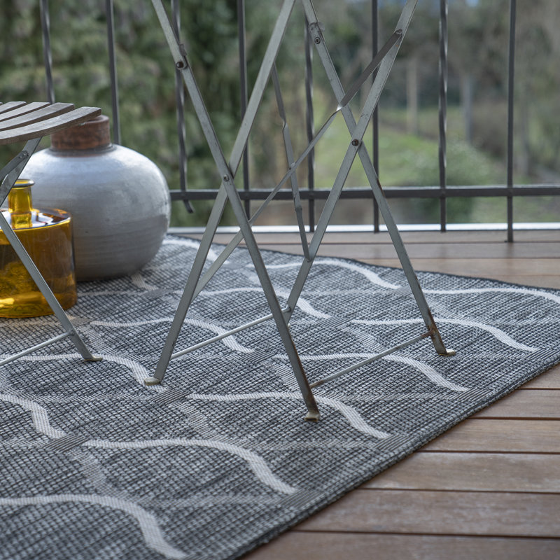 Nordic Geometric Area Rug, Rectangular 80 x 150cm