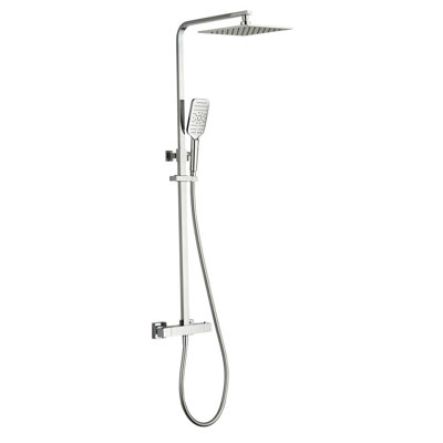  Thermostatic Shower with Dual Shower Head