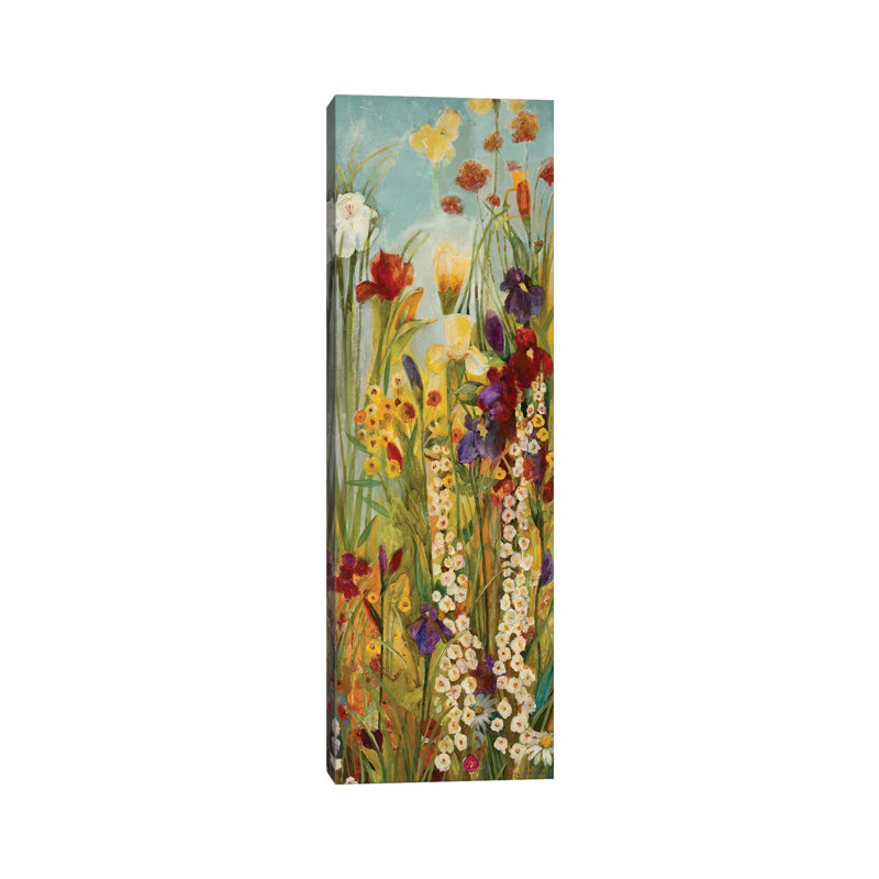 Merriment II by Jill Martin - Wrapped Canvas Panoramic Painting, 30.48 cm H x 91.44 cm W x 1.91 cm D