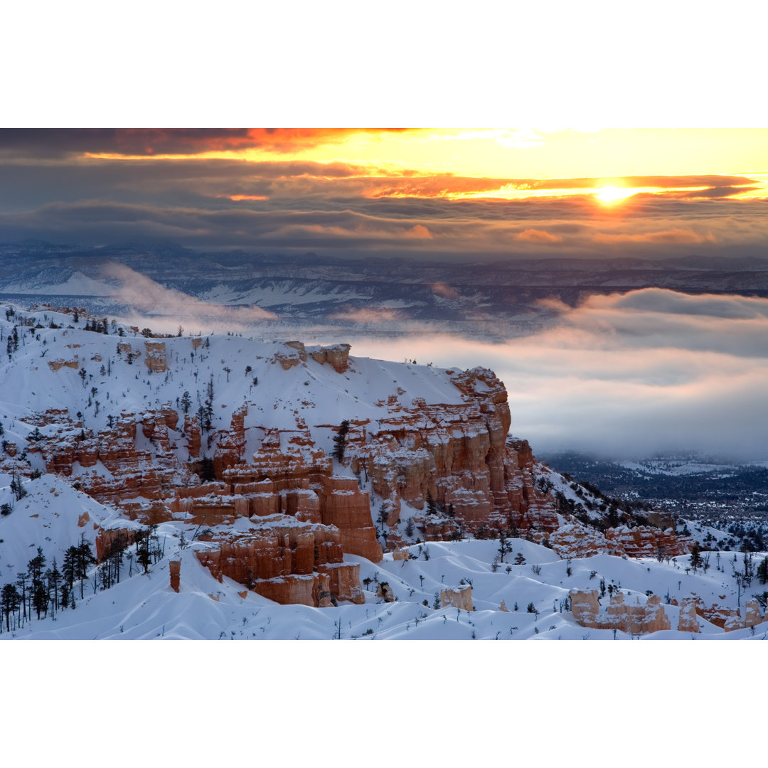 Bryce Canyon National Park von Jimkruger - Leinwandbild