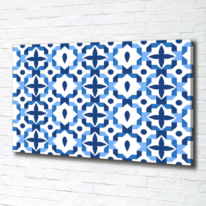 Geometric Background - Wrapped Canvas Print