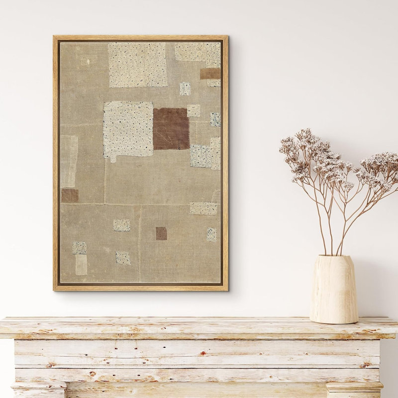 " Dark Abstract Gradient Illustrations ", Natural, 36" H x 24" W