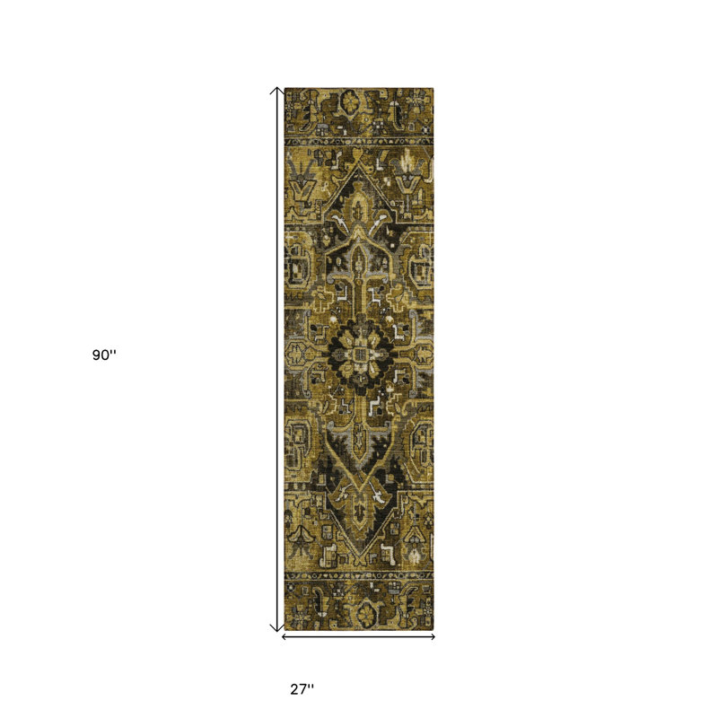 Tapis de couloir d'extérieur 8 pi