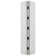 Architectural Steel Flush Mounted Sconce