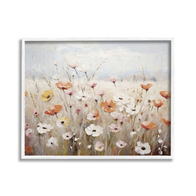 "Cadre de fleur simple pré" par Ramona Murdock sur toile