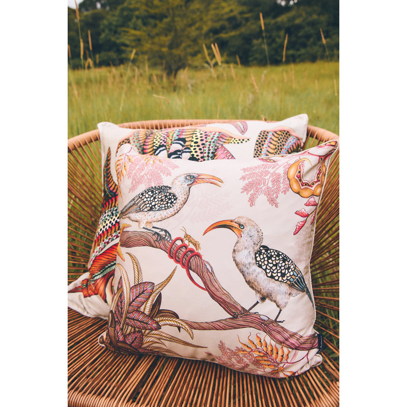 Hornbill Garden - Cotton - Stone