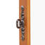 Vitrine de coin avec 5 tablettes et éclairage, aspect chêne, Essence-409532663