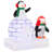5 Ft Lighted Christmas Inflatables Outdoor Decorations Penguins With A Scarf And Lgloo
