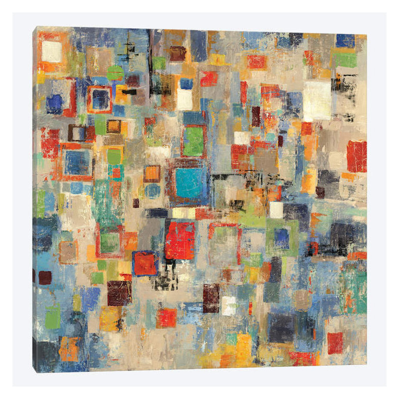 «Complexity», reproduction sur toile, H 48 po x l 48 po x P 1,5 po, Pas de tapis, Toile tendue