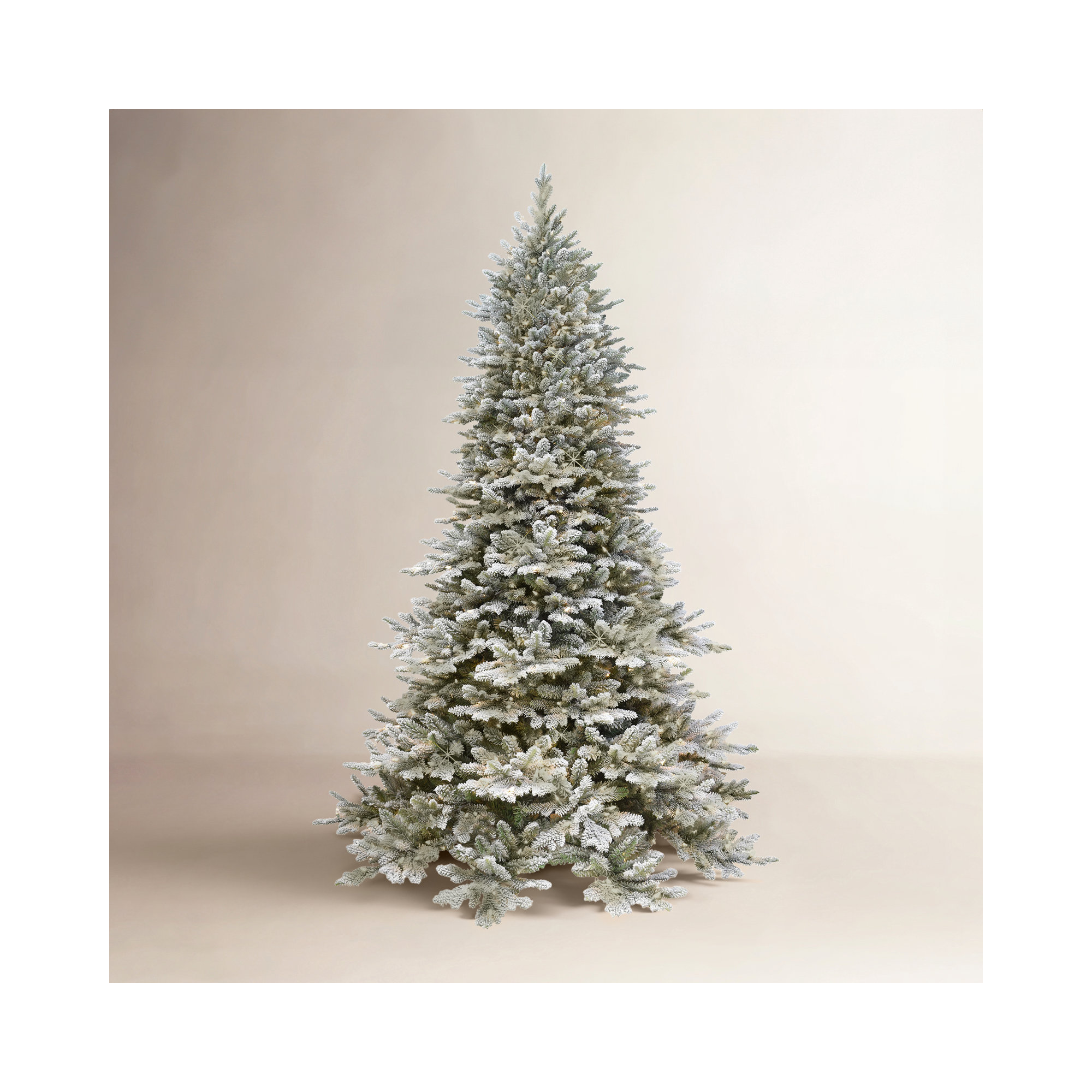 78' Lighted Artificial Fir Christmas Tree