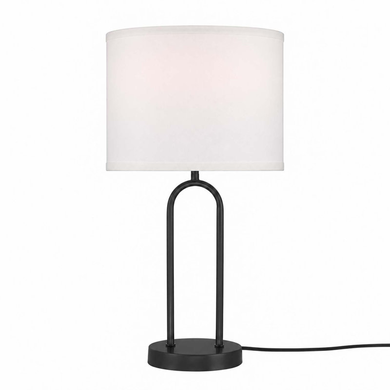 Lampe de table Isla, Noir