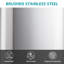 Stainless Steel Kitchen Trash Can