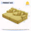 Ensemble de chaise longue surdimensionnée 2 pièces-791954443
