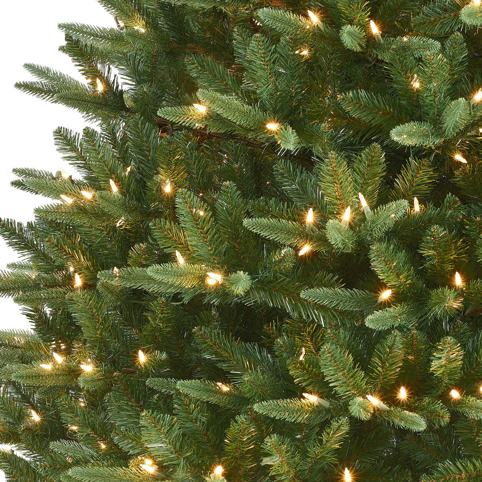 144' Lighted Artificial Fir Christmas Tree