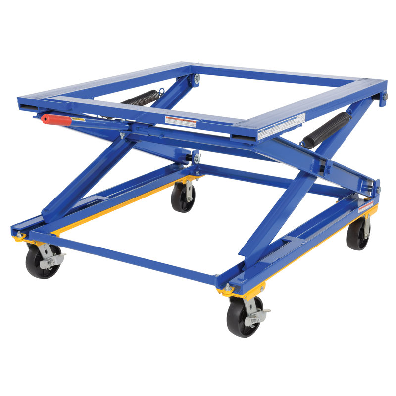 Support à palette réglable, H 17,1 po x l 40,5 po x P 48,81 po
