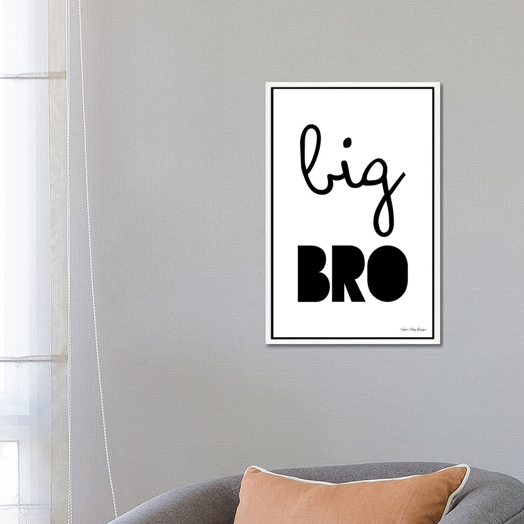 Big Bro von Seven Trees Design - Gallery-Wrapped Canvas Giclée on Canvas