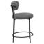 Chaise de comptoir rembourrée Concord Boucle (sans la table)-801186802