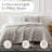 Winter Brush Microfiber Reversible Traditional Quilt Set-1436369003-1436368992