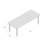 Manufactured Wood + Solid Wood Adjustable Square 6 Students Activity Table-18118800